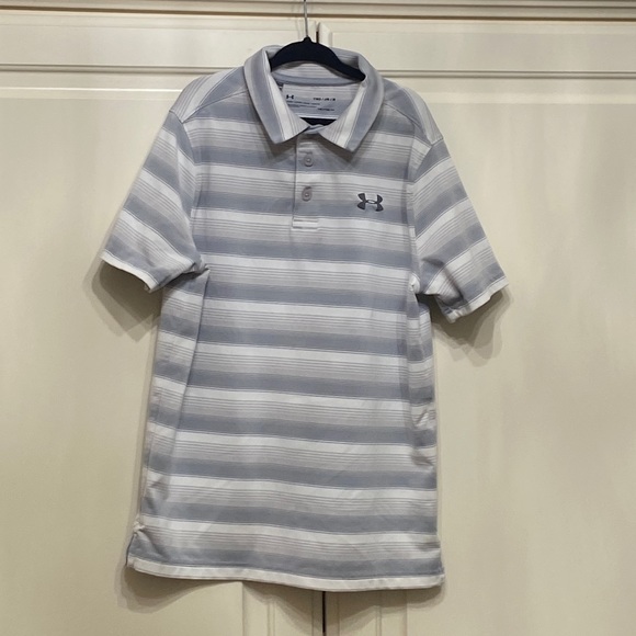 Youth Boys Under Armour Golf Shirt…Size Youth Medium - Picture 1 of 1